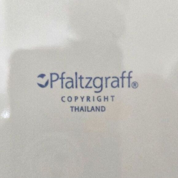 NWT Pfaltzgraff "Charlotte" Chop Plate/Round Platter Floral Design - Picture 2 of 2